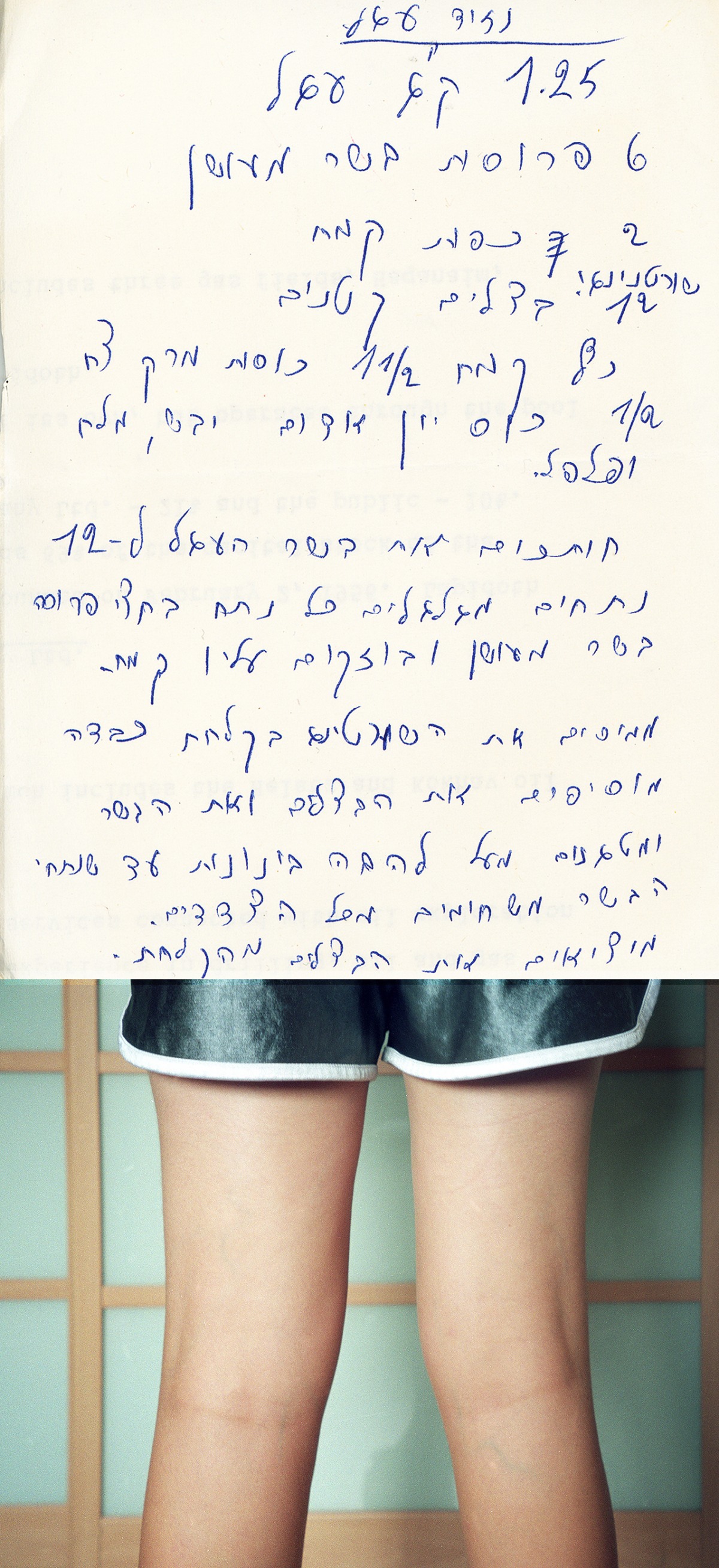  נורית ירדן, נזיד עגל, מהספר "ארוחה משפחתית",  הוצאת חרגול ועם עובד, 2007