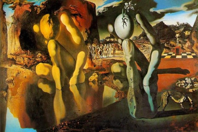 סלבדור דאלי, המטמורפוזה של נרקיס, 1937