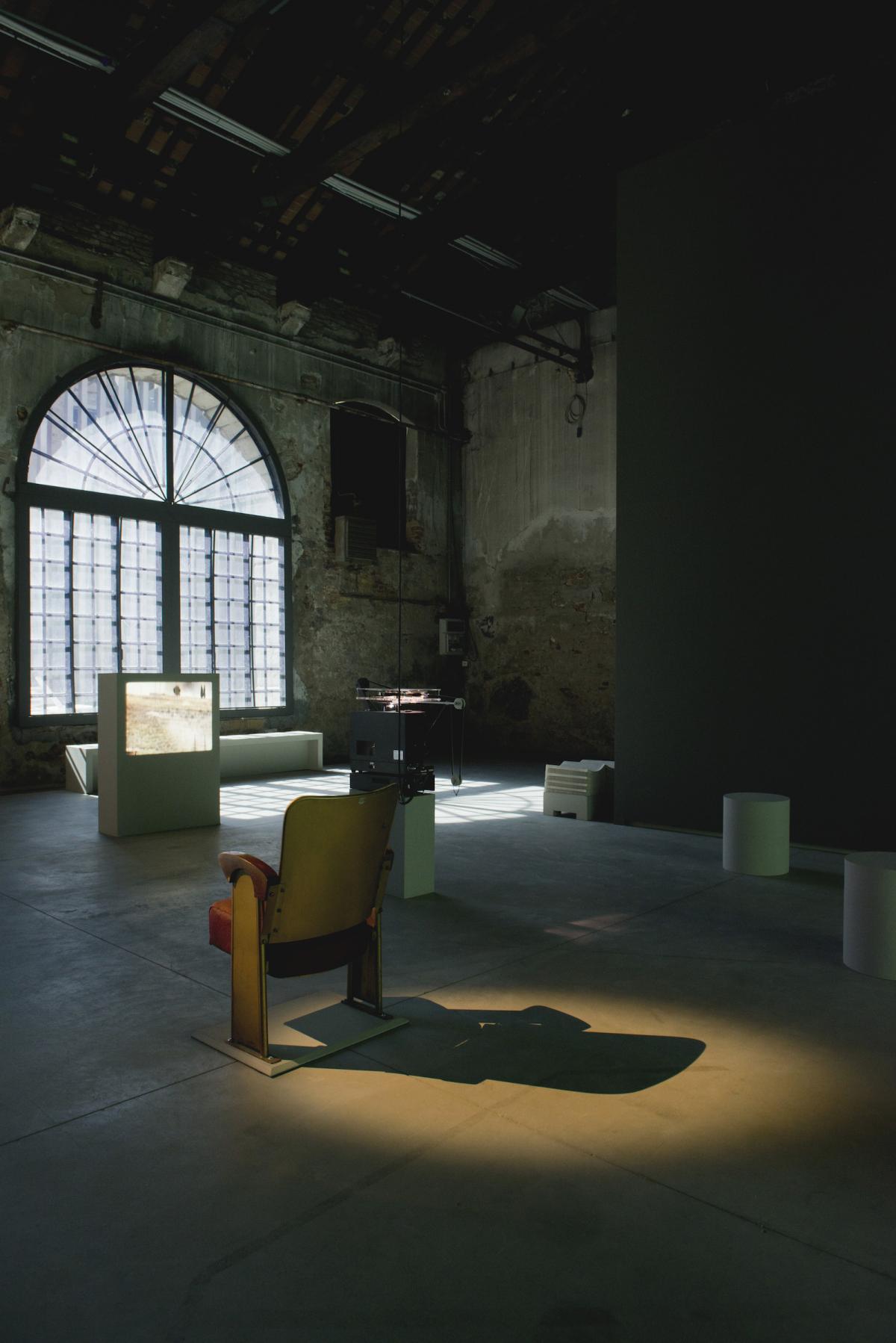 Akram Zaatari. Letter to a Refusing Pilot, 2013 Installation view, Lebanese Pavilion, 55th International Venice Biennale. Photo: Marco Milan